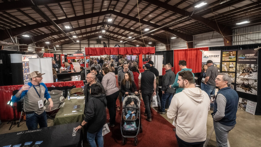 The BC Outdoors Show in April 2022.